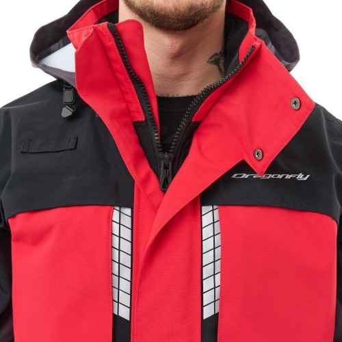 Мембранная куртка QUAD PRO Man Red - Black - Grey фото 11
