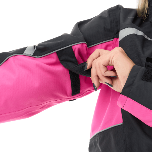 Куртка - дождевик EVO Woman Black - Pink (мембрана) фото 14