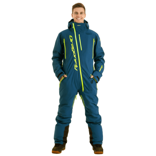 Комбинезон GRAVITY PREMIUM Man Dark Ocean - Light Green (Kamchatka) 2024 фото 3