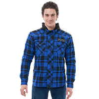 Моторубашка STREETFIGHTER Blue с защитой 