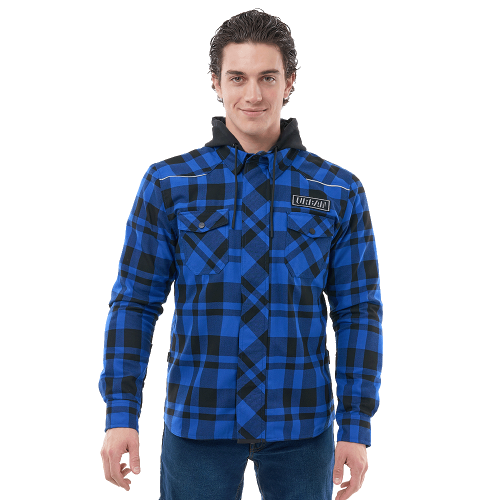 Моторубашка STREETFIGHTER Blue с защитой