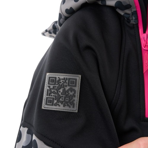 Куртка-анорак сноубордическая DF UKTUS Woman Cat Black - Grey фото 10