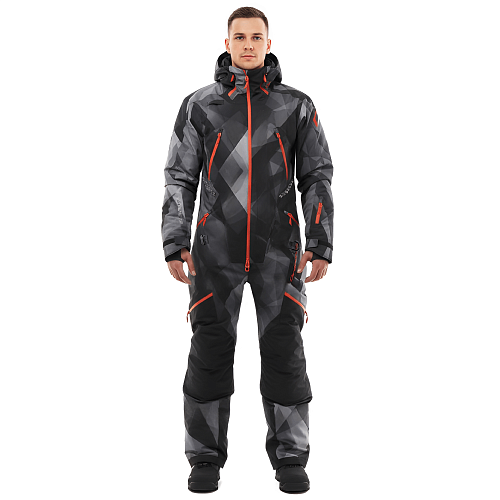 Комбинезон EXPEDITION Man Camo - Dark Grey 