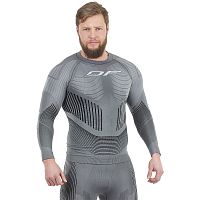 Термофутболка DF 3DTHERMO GREY с длинным рукавом                    