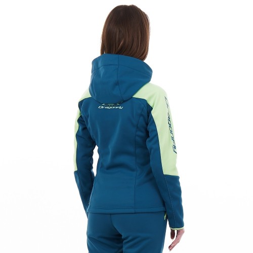 Куртка женская с капюшоном Explorer 2.0 Green Dragonfly