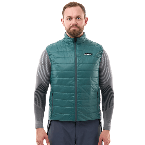 Жилет утеплённый DF VEST 100 Steel Green 2025                    