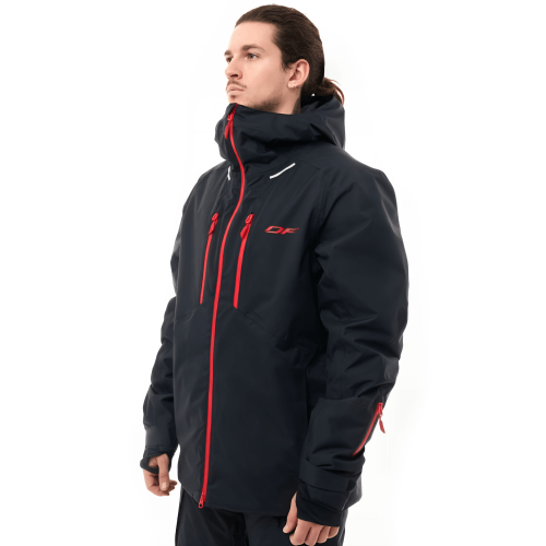 Куртка горнолыжная утепленная GRAVITY Man Black - Red фото 2