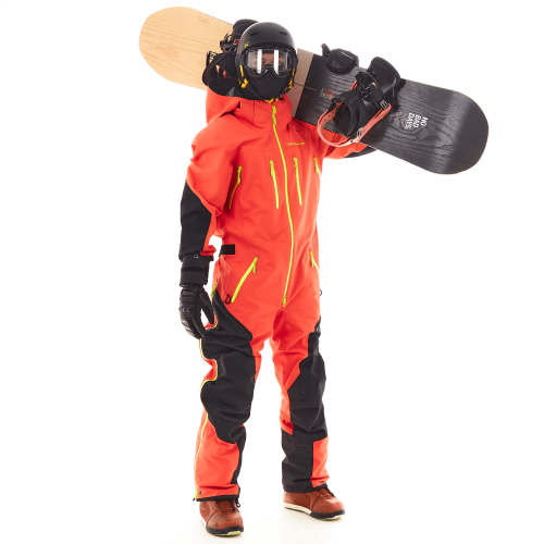 Комбинезон SUPERLIGHT 3L Man Red - Yellow 2024 фото 21