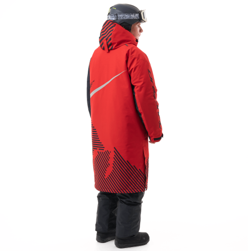 Плащ зимний RACE COAT Man Red - Black фото 3