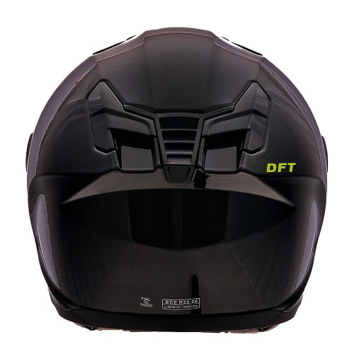 Мотошлем DF-T Black фото 7