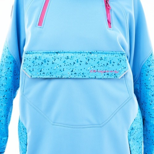 Куртка-анорак сноубордическая DF UKTUS Woman Blue - Pink фото 9