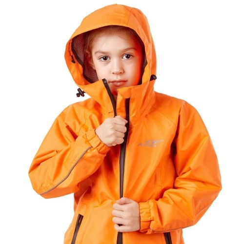 Детский комплект дождевой (куртка, брюки) EVO Kids ORANGE (мембрана)