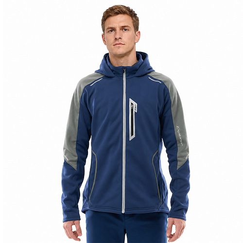 Куртка с капюшоном EXPLORER 2.0 Man Grey - Ocean 