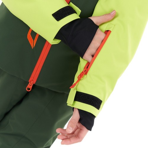 Куртка утепленная Gravity TEENAGER Green - Orange 2023