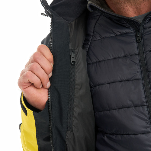 Куртка 2в1 NORDIC Man Black - Yellow фото 25