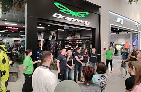 Как это было: открытие фирменного магазина Dragonfly в МЕГЕ Белая Дача