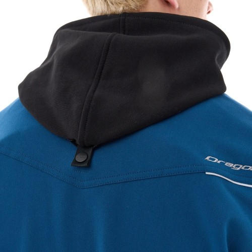 Моторубашка STREETFIGHTER Man Dark Blue с защитой фото 6