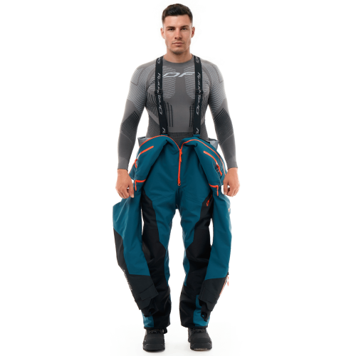 Комбинезон SUPERLIGHT 3L Man Dark Ocean - Orange 2024 фото 23