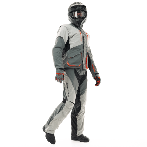 Штаны Эндуро Freeride DF Grey-Orange фото 14