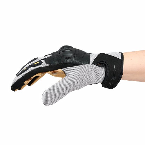 Перчатки DF VECTOR Black - Yellow фото 4