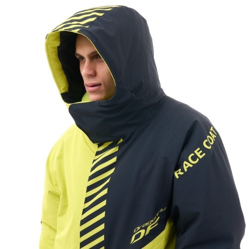 Плащ зимний RACE COAT Man Lime - Black фото 4