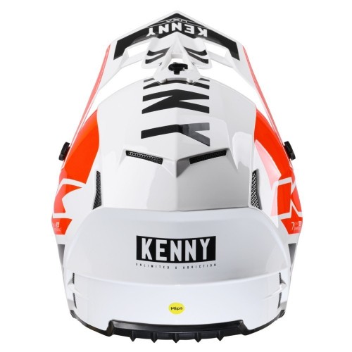 Шлем Kenny Performance White Red фото 2