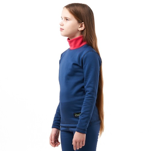 Термокофта зимняя с высоким воротом Teenager Blue - Pink фото 2