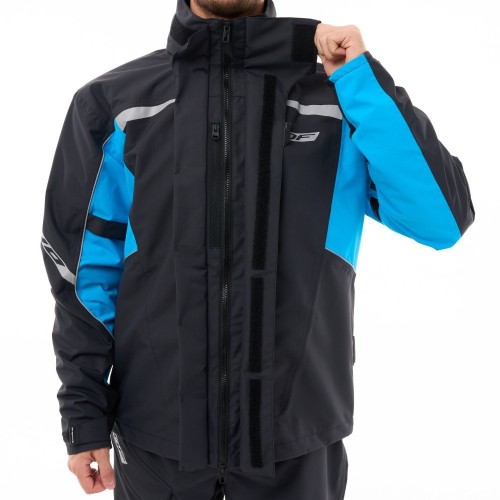 Куртка - дождевик EVO Man Black - Blue (мембрана) фото 9