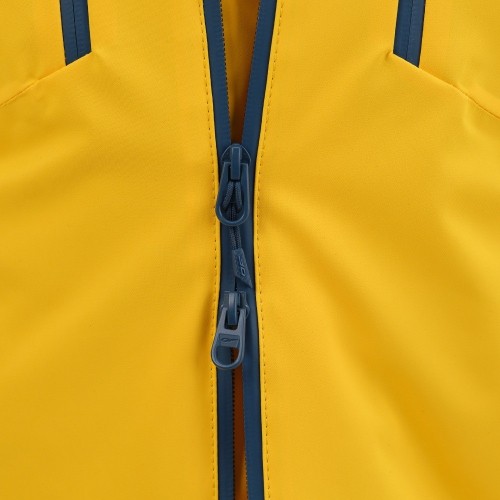 Куртка горнолыжная утепленная Gravity Premium WOMAN Yellow-Dark Ocean            фото 7