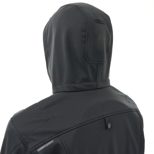 Мототолстовка DF URBAN Man Black с защитой фото 5