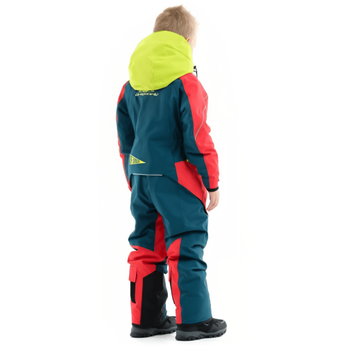 Зимний утепленный комбинезон GRAVITY Junior Red - Dark Ocean 2023 фото 3