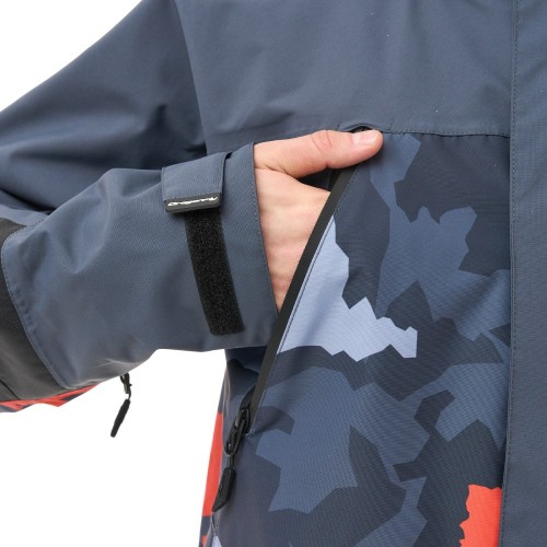 Мембранная куртка QUAD 2.0 Man Grey - Orange Camo фото 15
