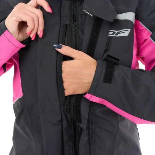 Куртка - дождевик EVO Woman Black - Pink (мембрана) фото 10