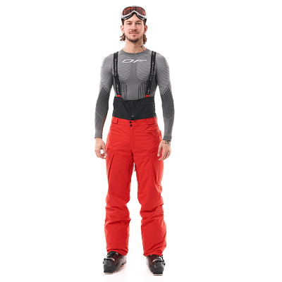 Штаны горнолыжные утепленные GRAVITY Man Red 