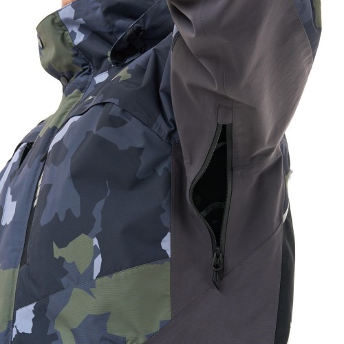 Мембранная куртка QUAD PRO Man Green Camo - Black фото 14