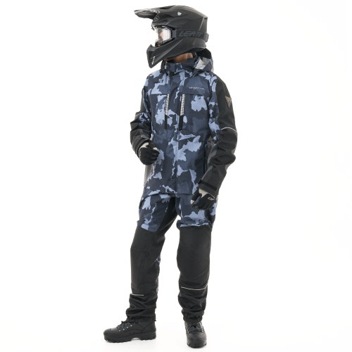 Мембранная куртка QUAD PRO Man Dark Camo - Black фото 22