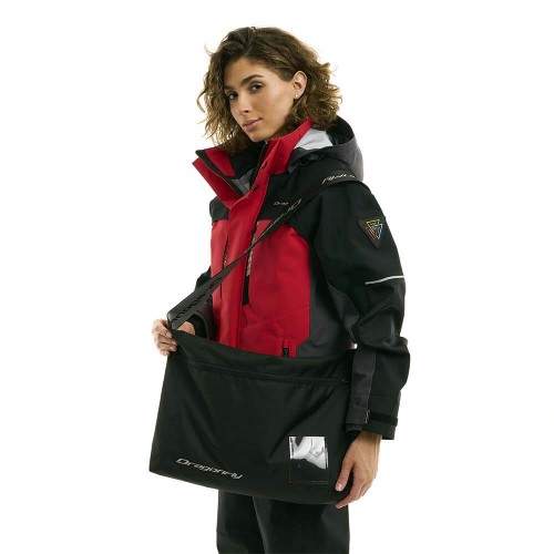 Мембранная куртка QUAD PRO Woman Red - Black - Grey фото 16