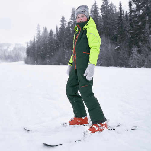 Куртка утепленная GRAVITY for Teen Green - Orange 2024 фото 16