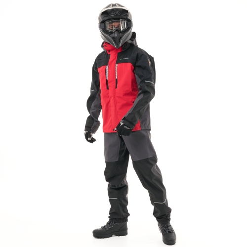 Мембранная куртка QUAD PRO Man Red - Black - Grey фото 22
