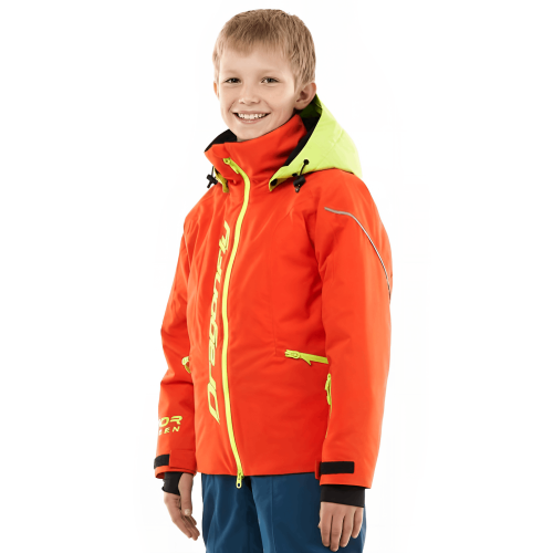 Куртка утепленная GRAVITY for Teen Red - Yellow 2024 фото 2