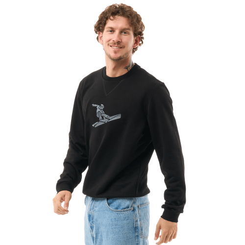 Свитшот DF SNOWBOARDER Black фото 2