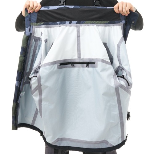 Мембранная куртка QUAD PRO Man Green Camo - Black фото 22