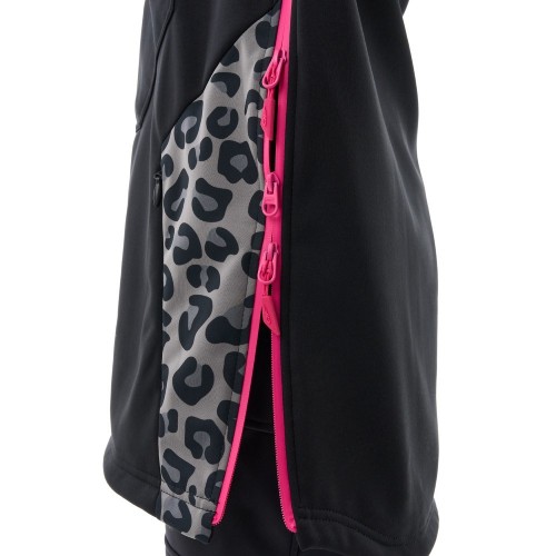 Куртка-анорак сноубордическая DF UKTUS Woman Cat Black - Grey фото 16