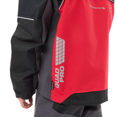 Мембранная куртка QUAD PRO Man Red - Black - Grey фото 18