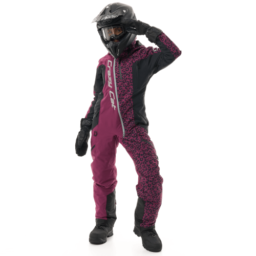 Комбинезон EXTREME Woman Crazy Cat Purple - Black фото 28