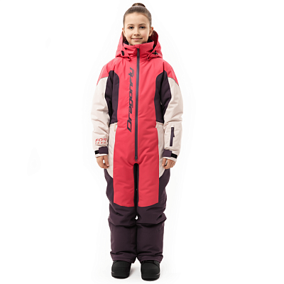 Комбинезон утепленный GRAVITY Teenager Pink - Plum - Light Grey 