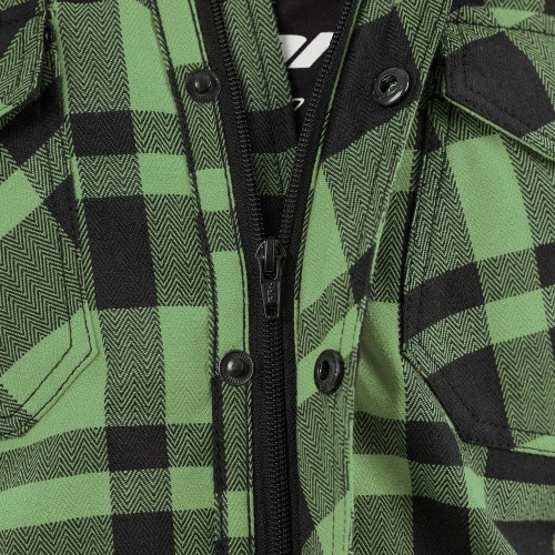 Моторубашка STREETFIGHTER Green с защитой 2023 фото 7