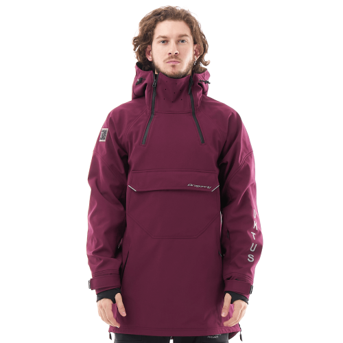 Куртка-анорак сноубордическая DF UKTUS Man Bordo