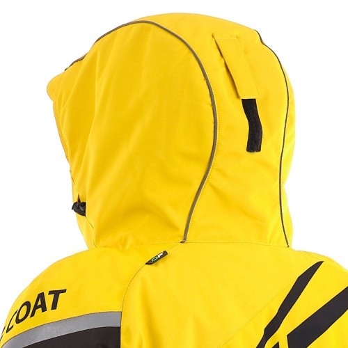 Плащ зимний RACE COAT Yellow 2020 фото 4
