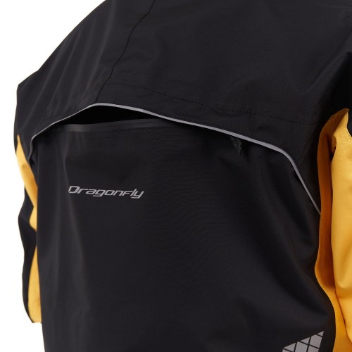 Мембранная куртка QUAD PRO Black - Yellow 2023 фото 12